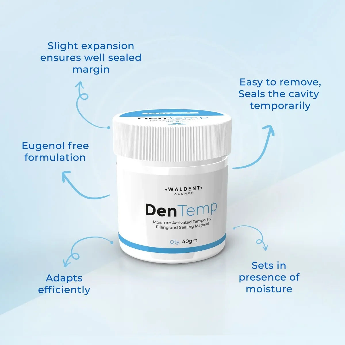 Waldent DenTemp Temporary Filling Material