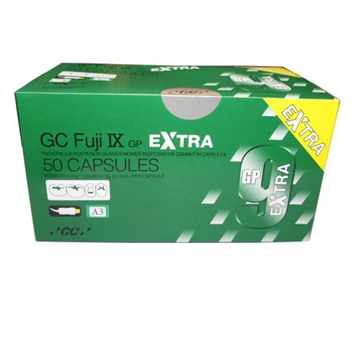 GC Fuji 9 Gp Extra Capsules Posterior Restorative GIC