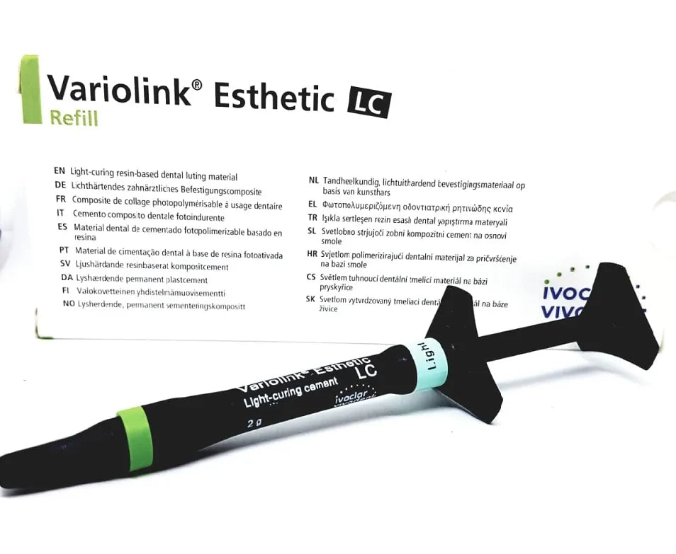 Ivoclar Variolink Esthetic LC (Light-Curing) Kit & Refills