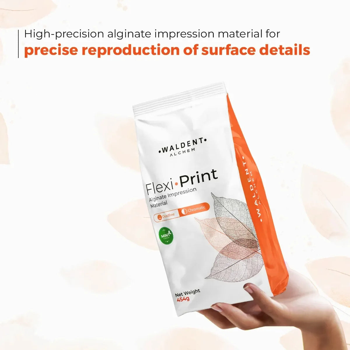 Waldent FlexiPrint Alginate Powder Impression Material