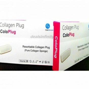 Colo Plug Coloplug Sterile Collagen Plug Sponge 8 X 20 mm in Dental