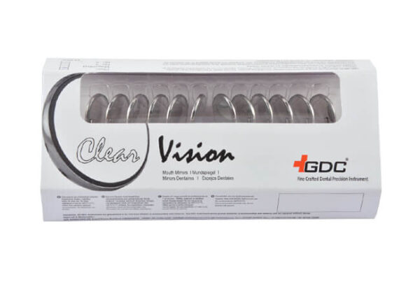 GDC Mouth Mirror Tops Magnified Pack Of 12 MMTM4