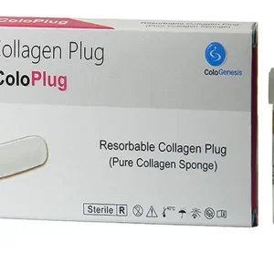 Cologenesis Colo Plug Sterile Collagen Sponge 8x20mm (Pack of 10)