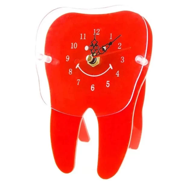 Tooth Shape Table Clock Assorted - Image 3